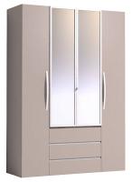 Шкаф Брауни (Brownie)-555 (160) четырехдверный (мокко, мокко-белый,(Глазов)) в Геническе от производителя 