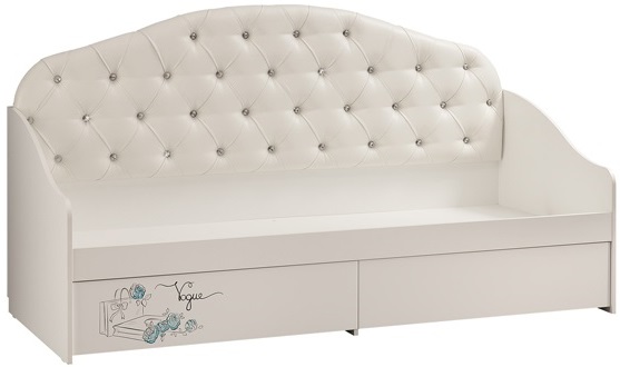 Фото Кровать-софа Гламур (СМ 80х190) с основанием от производителя Мебельсон в Геническе по цене 32 460 ₽