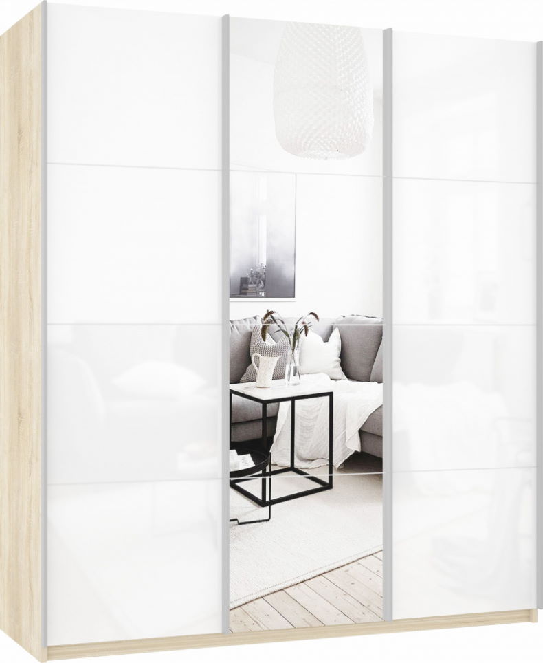 Фото Шкаф-купе Прайм (2,1 - 3 двери) от производителя Мебельная компания Е1 в Геническе по цене 48&nbsp;840 ₽