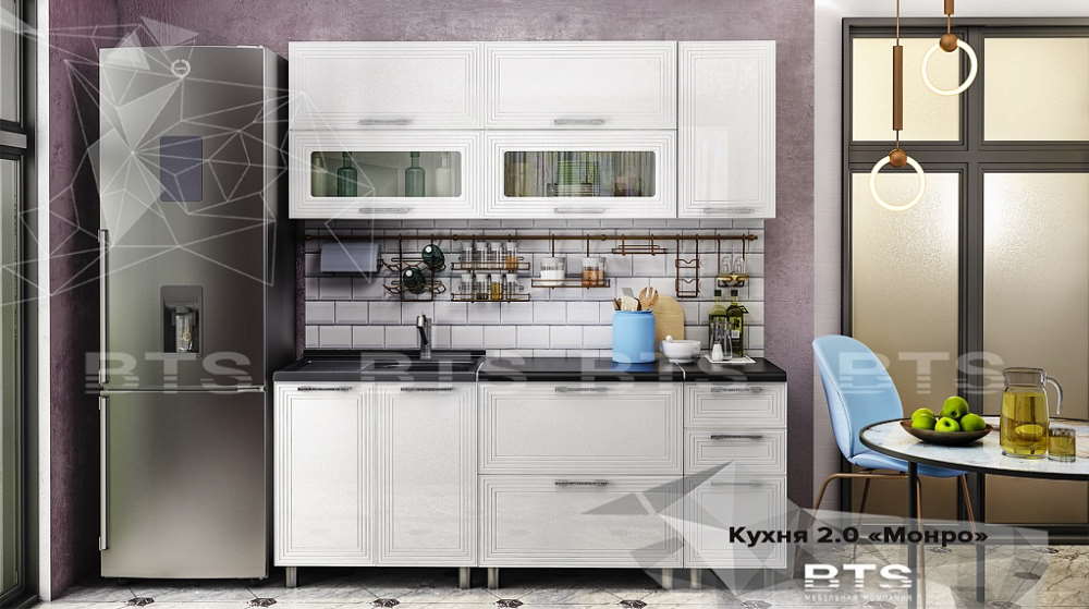 Фото Кухня Монро (2,0) от производителя БТС  в Геническе по цене 38 040 ₽