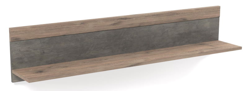 Фото Полка навесная Денвер Д-7 от производителя СБК в Геническе по цене 3&nbsp;120 ₽