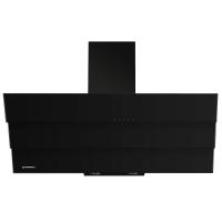 Вытяжка наклонная Cascada trio 90 (896х420хh713(878)) (Материал Металл/Стекло , Цвет Черный/Черный) в Геническе от производителя 