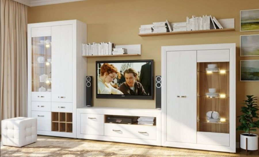 Фото Тумба Malta B136-REG2W1D от производителя Black Red White (БРВ) в Геническе по цене 22 600 ₽