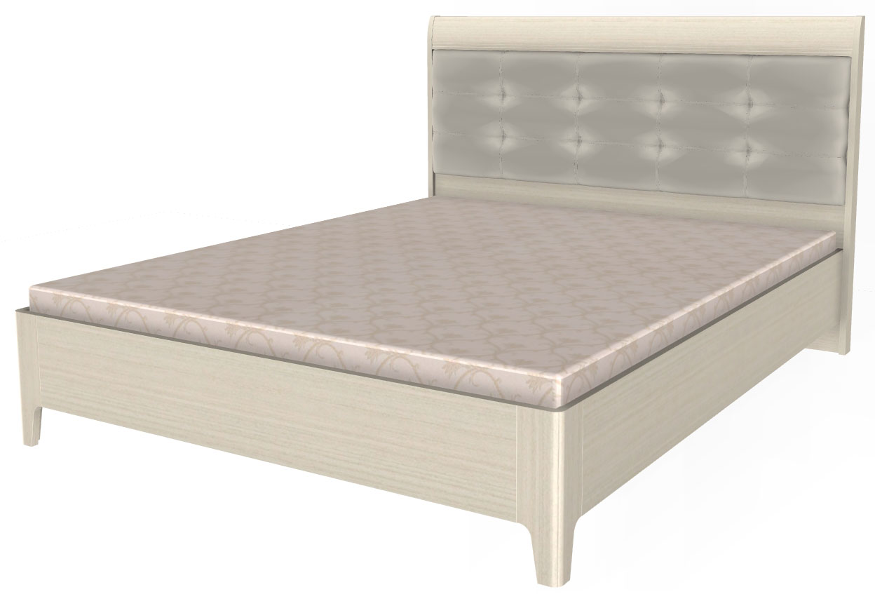 Фото Кровать двуспальная Камелия КР-2073 (СМ 160х200) с ламельным основанием от производителя Лером в Геническе по цене 35&nbsp;510 ₽