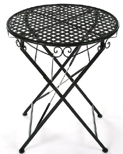 Стол кованый складной Патио (Patio) в интернет магазине Планета Комфорта Фото stoly-metallicheskie стол кованый складной патио (patio) производитель Tetchair