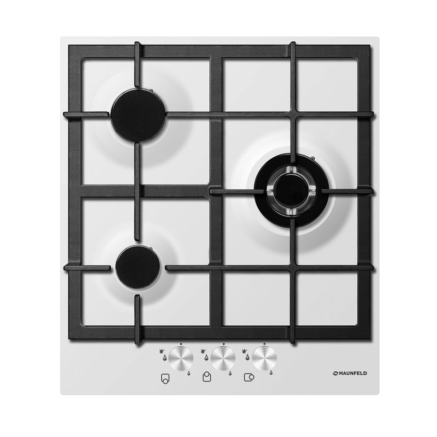 Фото Варочная поверхность газовая 3-х комф. MGHE 43 71 (450х520) от производителя Maunfeld в Геническе по цене 15 450 ₽