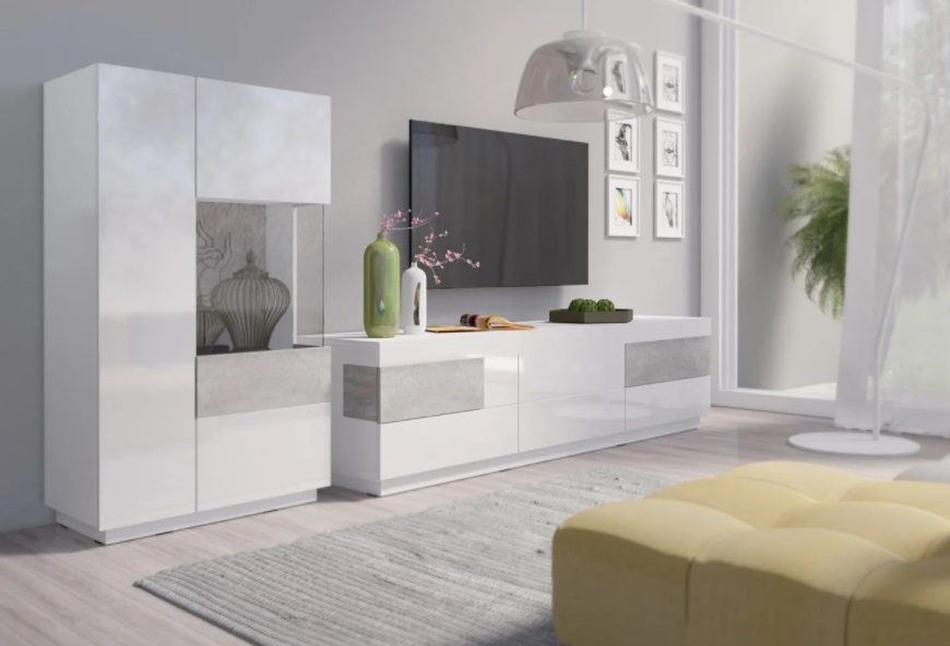 Фото Стенка typ 15 Silke от производителя Helvetia в Геническе по цене 85&nbsp;100 ₽