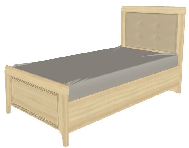 Фото Кровать односпальная Карина КР-1035 (СМ 90х190) с ламельным основанем от производителя Лером в Геническе по цене 26 860 ₽