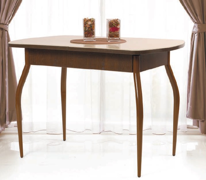 Фото Стол обеденный №16 (К) фотопечать раздвижной (90)  от производителя Мир стульев в Геническе по цене 20 120 ₽