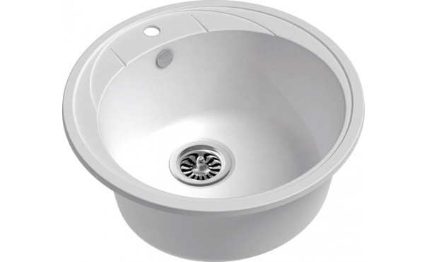 Фото Мойка Ewigstein elegant R45 (ГР 484х484хh195) (шир.ящ.min 450) от производителя Ewigstein в Геническе по цене 5 950 ₽