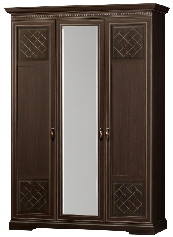 Фото Шкаф Парма 800 (154) трехдверный от производителя Яна в Геническе по цене 69&nbsp;550 ₽