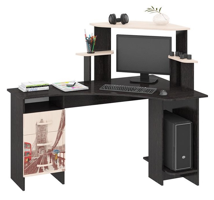 Фото Стол компьютерный Бумеранг-3Н(М) (П) от производителя ТриЯ в Геническе по цене 15&nbsp;410 ₽