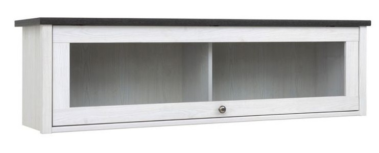 Фото Полка-витрина Порто SFW1W от производителя Black Red White (БРВ) в Геническе по цене 10 470 ₽