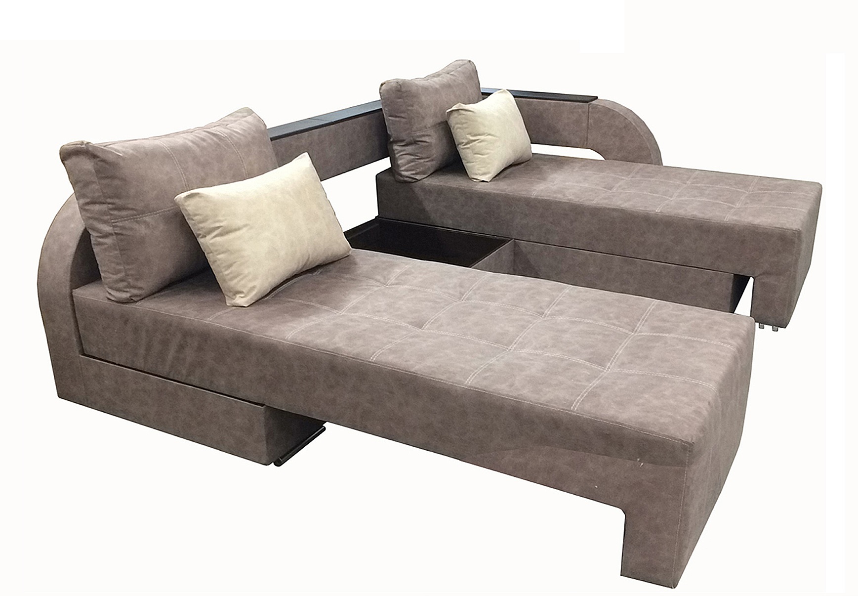 Фото Диван угловой Регина-10.3 (Дуэт-3) 7-образный от производителя Регина в Геническе по цене 63 590 ₽