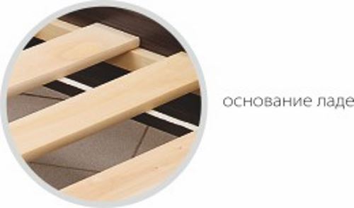 Фото Кровать двуспальная (СМ 160х200) комплектуется ладе от производителя Марибель в Геническе по цене 10 600 ₽