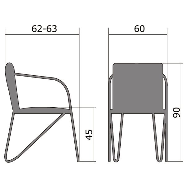 Фото Конференц-кресло PA-16 от производителя Метта в Геническе по цене 4 560 ₽