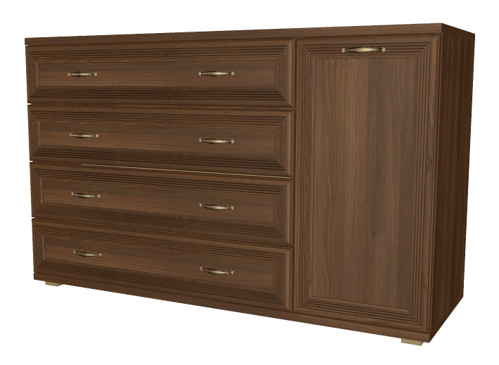 Фото Тумба-комод комбинированный Карина ТБ-1016 от производителя Лером в Геническе по цене 30&nbsp;160 ₽