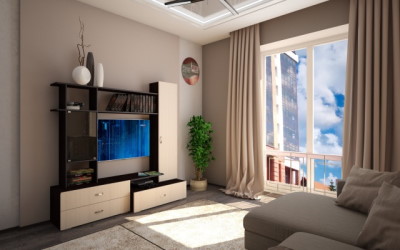 Опыт покупки стенки в гостиную 16 м2 от Планета Комфорта в Геническе