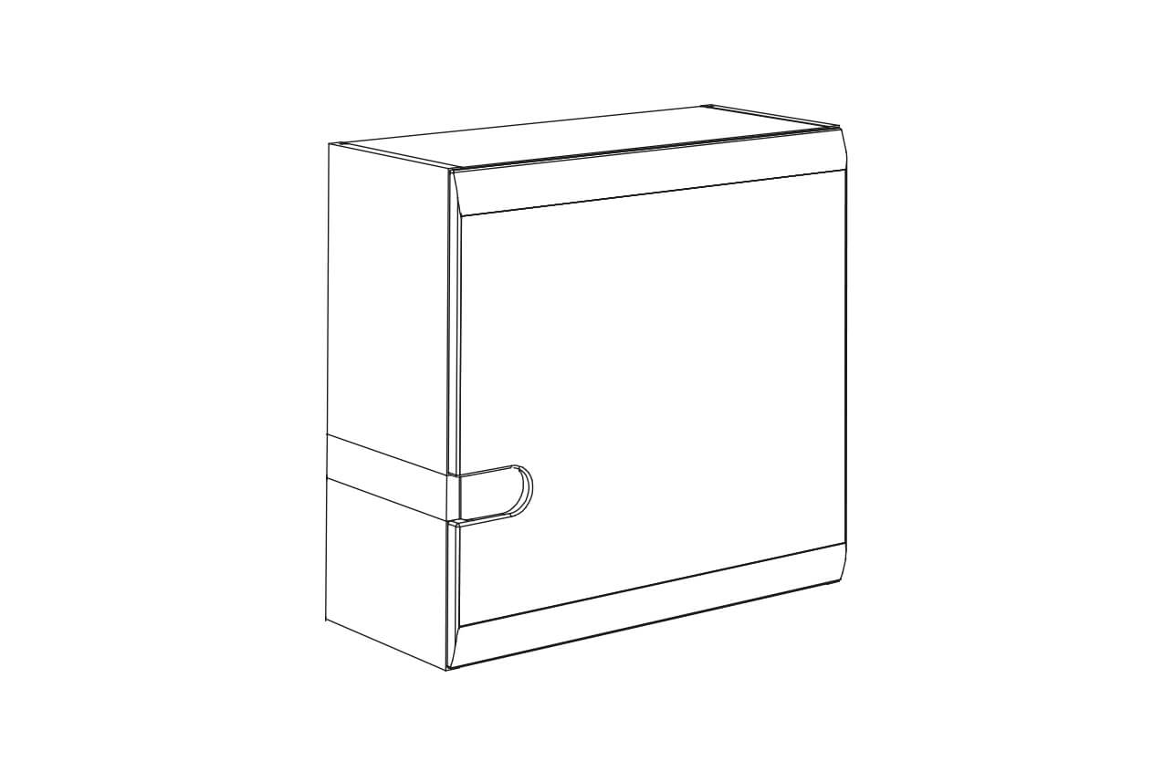 Фото Шкаф навесной 1D/TYP65 Линате (Linate) от производителя Анрэкс в Геническе по цене 9 840 ₽