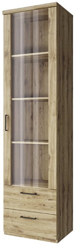 Фото Шкаф с витриной 1V2S Дорсет (Doorset) от производителя Анрэкс в Геническе по цене 16 980 ₽