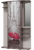 Прихожая Омега (Цвет корпуса:бодега темный-бодега светлый, цвет фасада:фотопечать (Гранд Кволити) ) в Геническе от производителя 