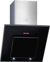 Вытяжка наклонная Abelia 160 (600х400хh857(1332)) (Материал Металл/Стекло , Цвет Металлик/Черный) в Геническе от производителя 