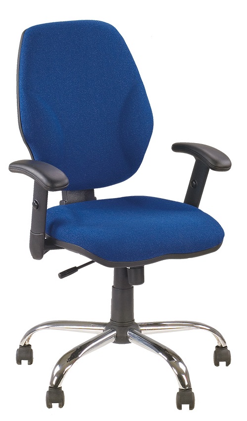 Фото Кресло для персонала Мастер (Master) GTR ergo window Active 1 (хром) от производителя Новый стиль в Геническе по цене 13 680 ₽