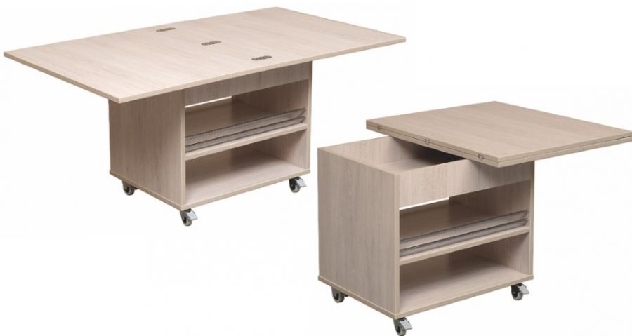 Фото Стол журнальный-9 трансформер ЛДСП от производителя Марибель в Геническе по цене 7 540 ₽