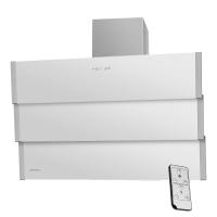 Вытяжка наклонная Cascada 60 (600х415хh1100(1400)) (Материал Металл/Стекло , Цвет Металлик/Черный) в Геническе от производителя 