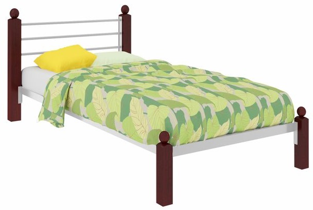 Фото Кровать односпальная Милана Lux (СМ 120х200) трубка металл от производителя Милсон в Геническе по цене 18 110 ₽