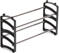 Обувница SR-1067-BK/SH32B  (черный-хром (Tetchair) ) в Геническе от производителя 