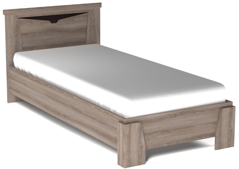 Фото Кровать односпальная Гарда NEW (СМ 90х200) без основания от производителя СБК в Геническе по цене 5 470 ₽