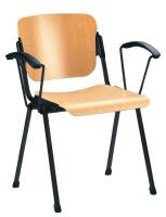 Стул для посетителя Эра (Era) wood arm (крашенный) в интернет магазине Планета Комфорта Фото stulya-ofisnye стул для посетителя эра (era) wood arm (крашенный) производитель Новый стиль
