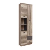 Шкаф Malcolm S325-REG2D2S в интернет магазине Планета Комфорта Фото detskaya-modulnaya-malcolm-malkolm шкаф malcolm s325-reg2d2s производитель Black Red White (БРВ)