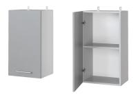 Кухня Монс шкаф навесной А-940 (белый, графит,(Леко)) в Геническе от производителя 