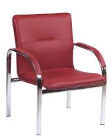 Кресло для посетителей Стафф (Staff)-1 S (Материал обивки: кожзам, цвет обивки: v-3 (Новый стиль) ) в Геническе от производителя 