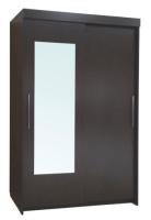 Шкаф-купе ШК-6 (2 двери) (Материал дверей:лдсп-зеркало, цвет дверей:венге, цвет каркаса:венге (Ромис) ) в Геническе от производителя 