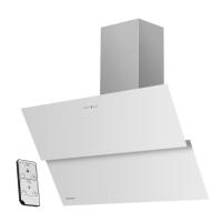 Вытяжка наклонная Plym 60 (596х410хh835(1115)) (Материал Металл/Стекло , Цвет Металлик/Черный) в Геническе от производителя 