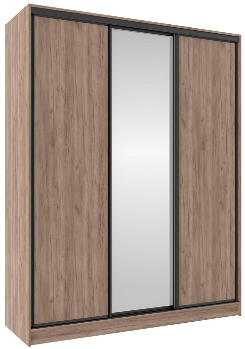 Фото Шкаф-купе 2000 Домашний (3 двери) от производителя Глазов в Геническе по цене 40&nbsp;330 ₽