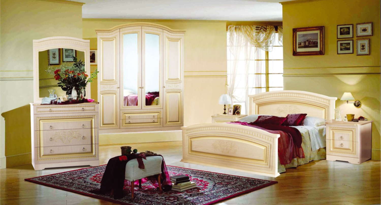 Фото Кровать двуспальная Афродита (СМ 160х200) с поддоном от производителя Алина мебель в Геническе по цене 26 560 ₽