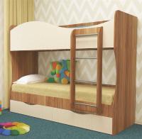 Фото  кровать 2-х ярусная кузя (см 80х200) производитель Пирамида