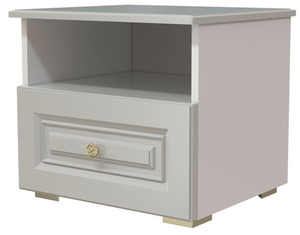 Фото Тумба прикроватная Олимп (1 ящ.) от производителя Браво-мебель в Геническе по цене 6 140 ₽