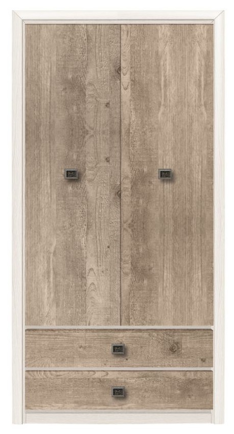 Фото Шкаф Коен SZF2D2S (104) двухдверный от производителя Black Red White (БРВ) в Геническе по цене 28&nbsp;400 ₽