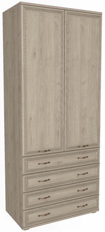 Фото Шкаф Карина ШК-1006 (90) двухдверный от производителя Лером в Геническе по цене 41 620 ₽