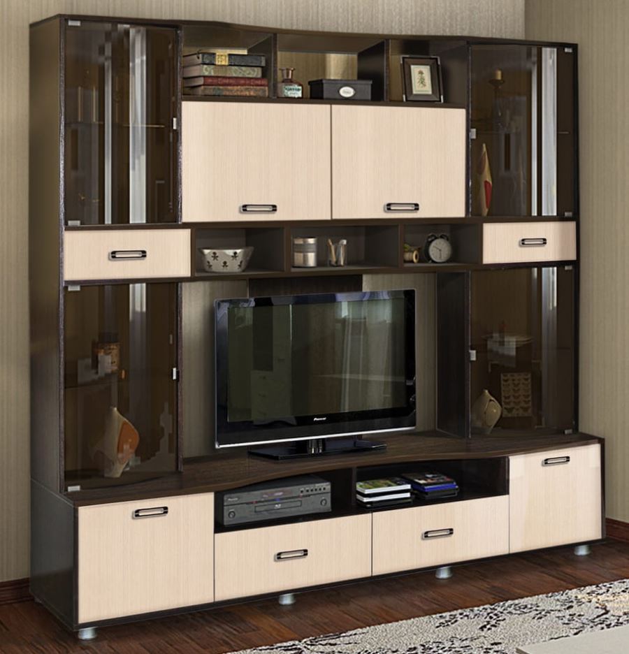 Фото Гостиная Аллегро вар.№4 ЛДСП от производителя Диал в Геническе по цене 21&nbsp;710 ₽