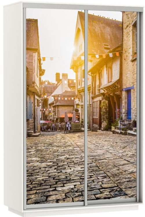 Фото Шкаф-купе Экспресс Дуо Фото (1,2х0,6х2,4 - 2 двери) от производителя Мебельная компания Е1 в Геническе по цене 34 580 ₽