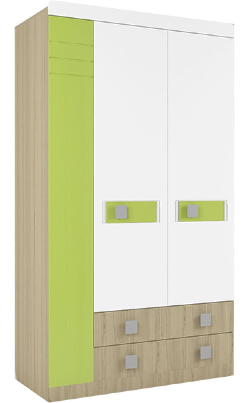 Фото Шкаф Стиль 25 (115) трехдверный от производителя Аквилон в Геническе по цене 46&nbsp;610 ₽