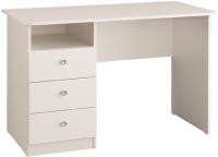 Стол письменный Гламур (лдсп, лдсп белый,  белый, белый глянец (Мебельсон) ) в Геническе от производителя 