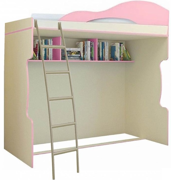 Фото Кровать 2-этаж Радуга (СМ 80х200) от производителя Горизонт в Геническе по цене 16&nbsp;380 ₽