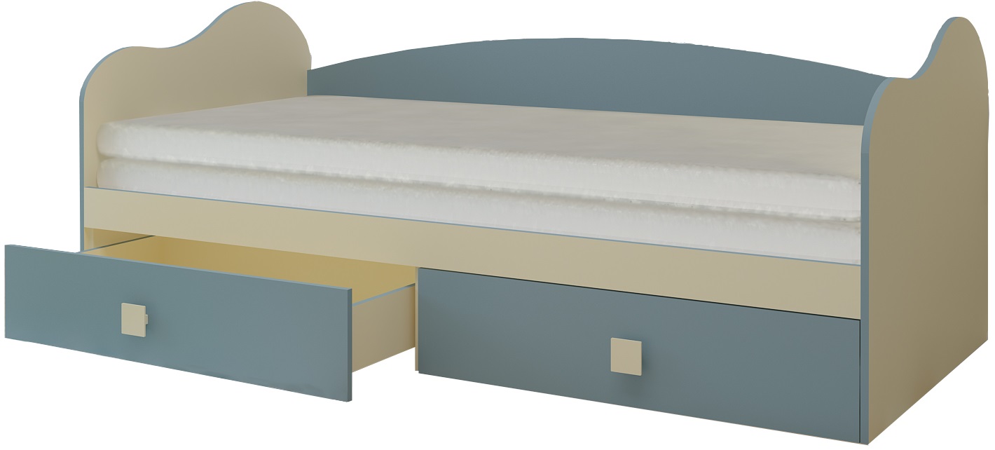 Фото Кровать-тахта Радуга (СМ 80х200) от производителя Горизонт в Геническе по цене 13&nbsp;460 ₽